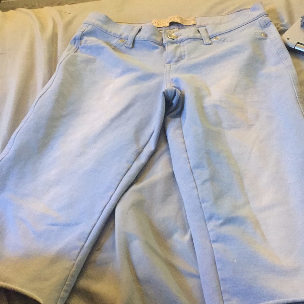 Knee length shorts